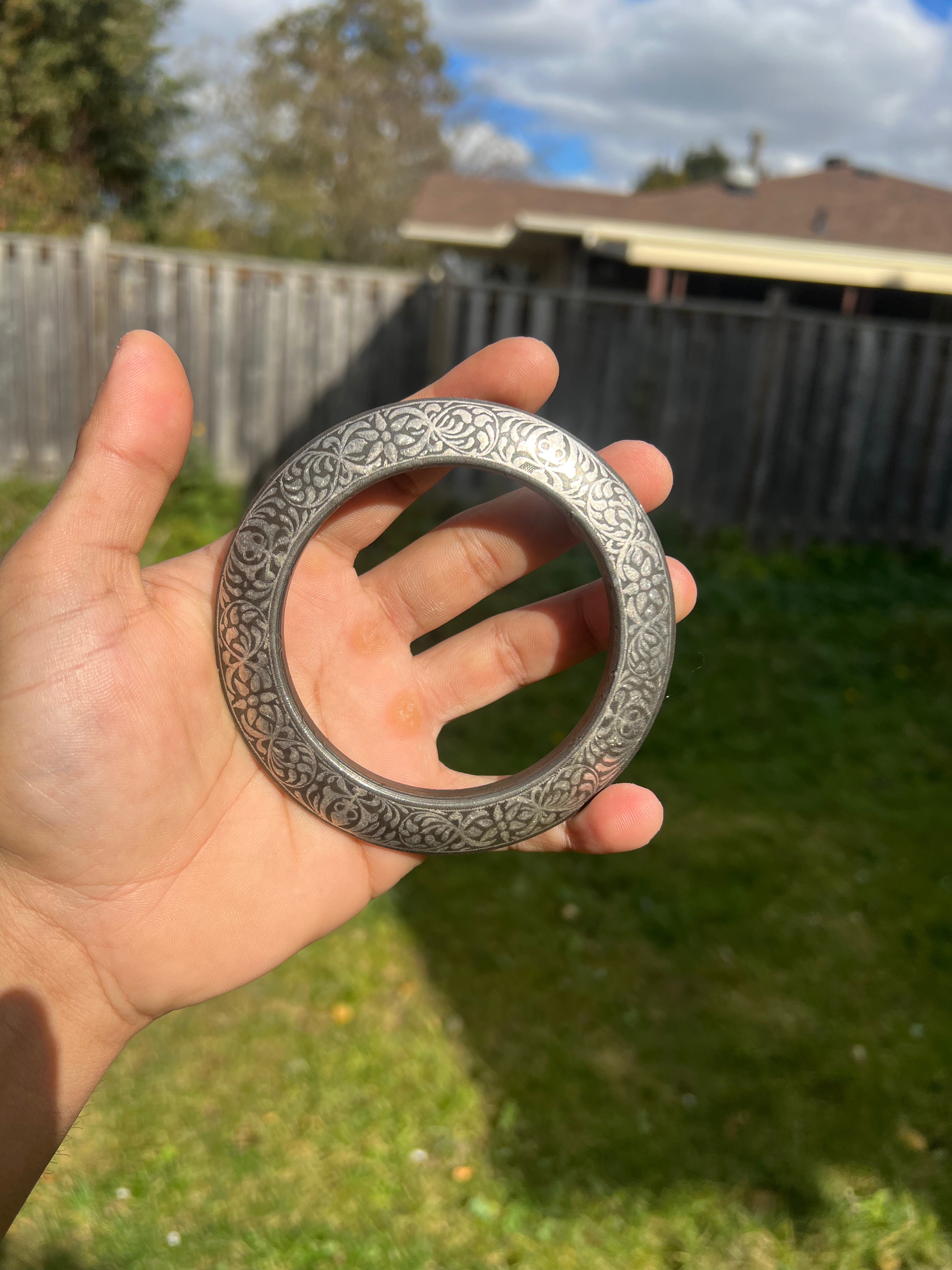 Khanda Engraved