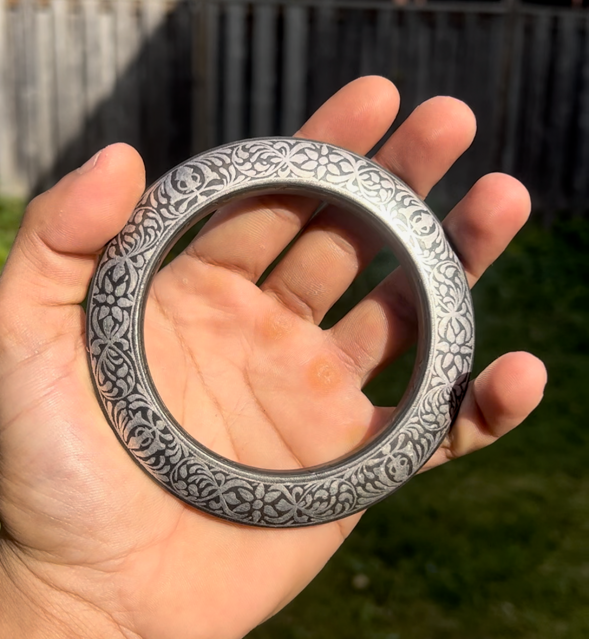 Khanda Engraved
