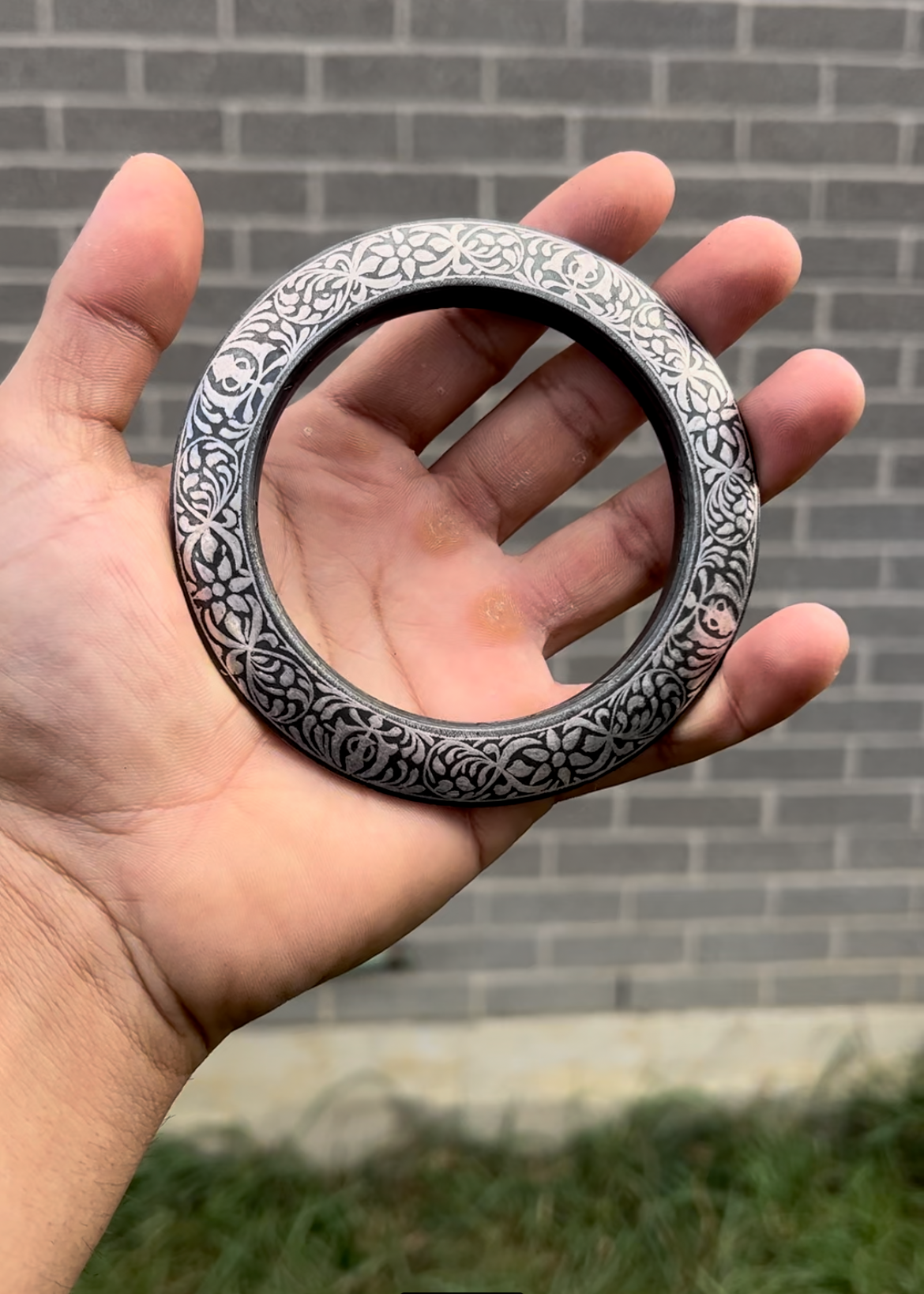 Khanda Engraved