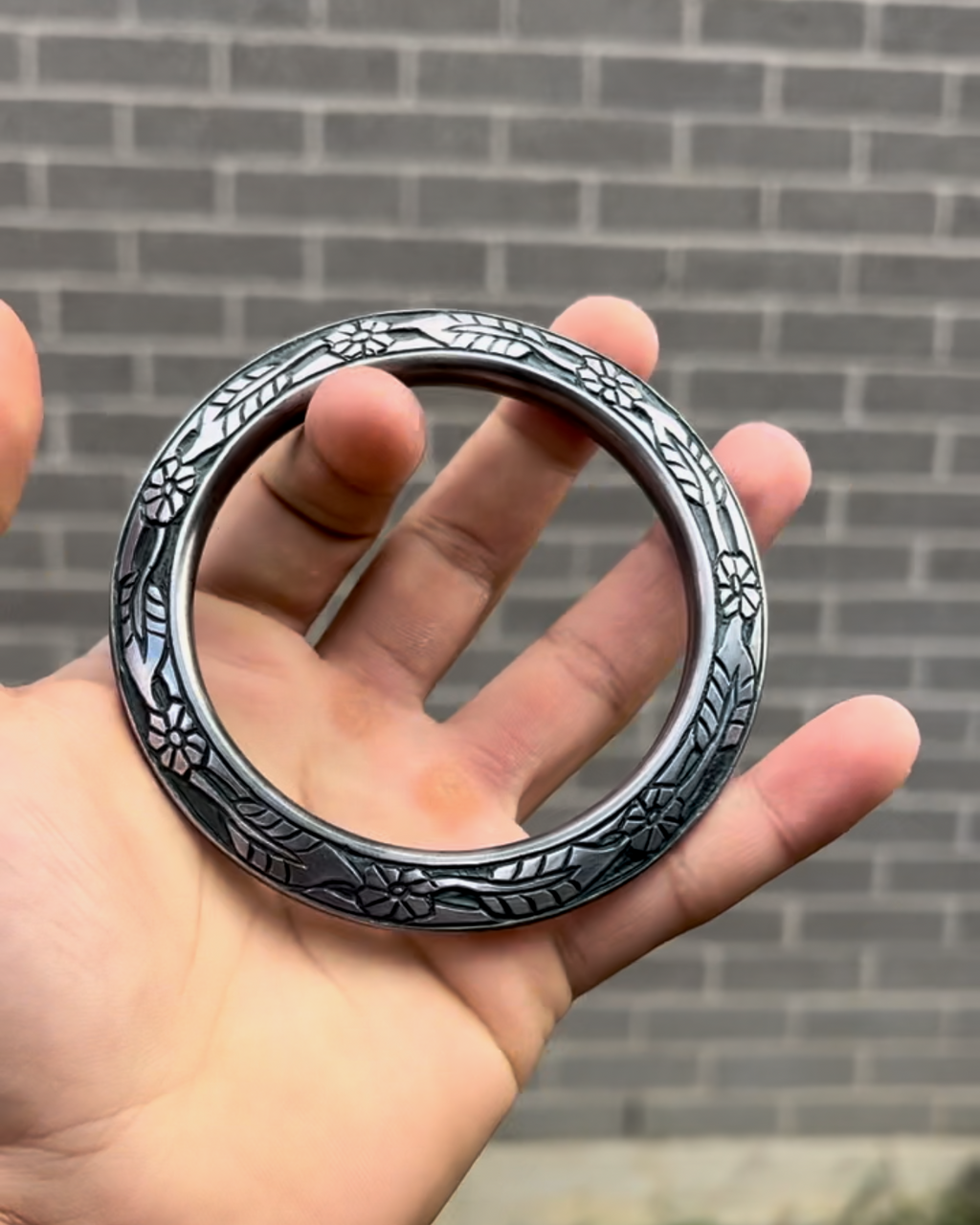 Petal Engraved – Double-sided