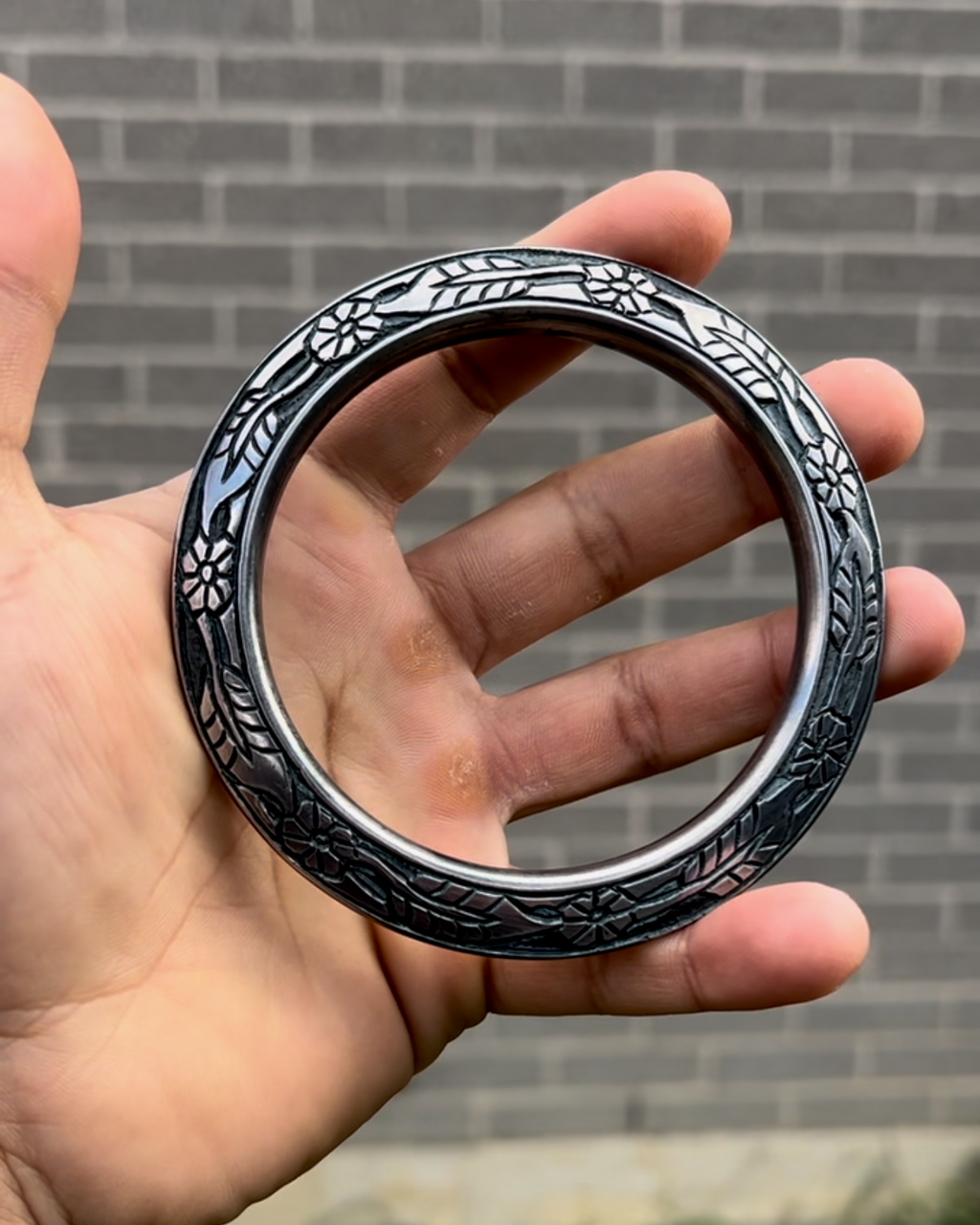 Petal Engraved – Double-sided